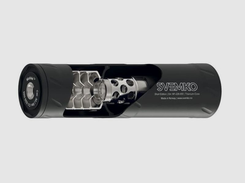 Svemko Silencer Short Quick Mount incl. Adapter