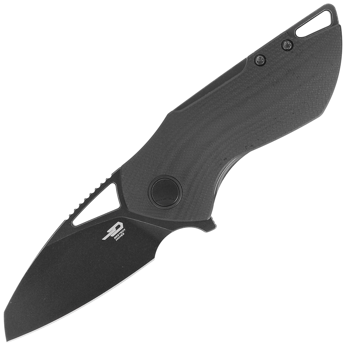 Coltello pieghevole Bestech Riverstone Black G10, Black Stonewashed 154CM by Frank Grissom (BL03C)
