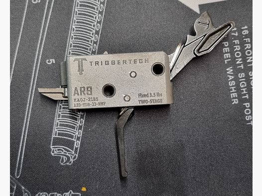 Triggertech AR9 Zwei-Stufen - Gerade/Straight