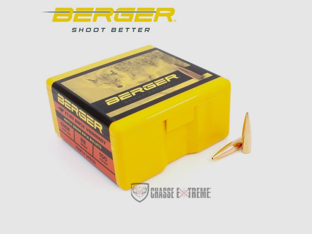 100 Geschosse BERGER Kal. 6mm 88gr High BC FB Varmint, Bild 2 von 2