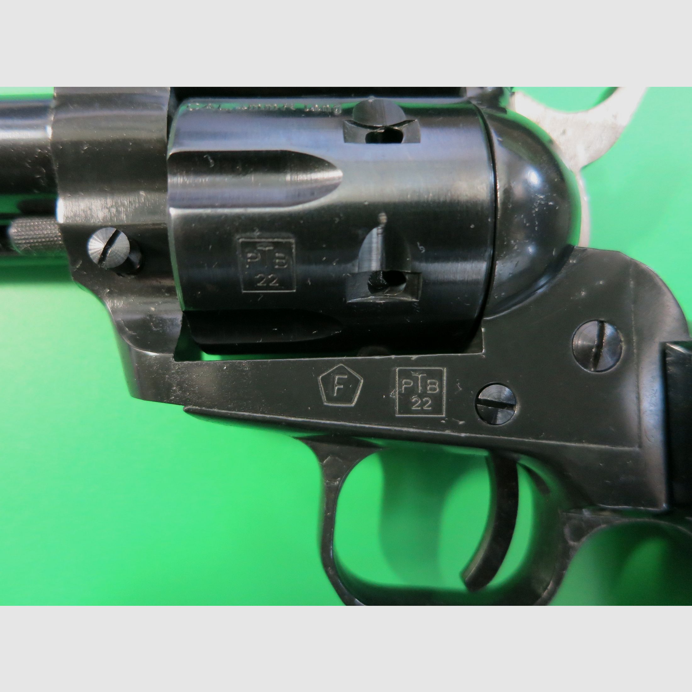 HS Herbert Schmidt Waffentechnik, Revolver Mod. 121  Single Action, 5,5" Lauf, 4 mmRF Lang, bedürfnisfrei   #56, Bild 3 von 9