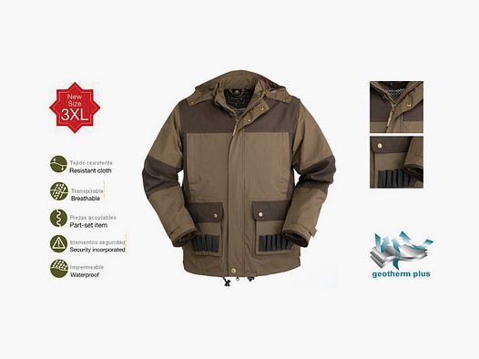 FOX Jacke Braun