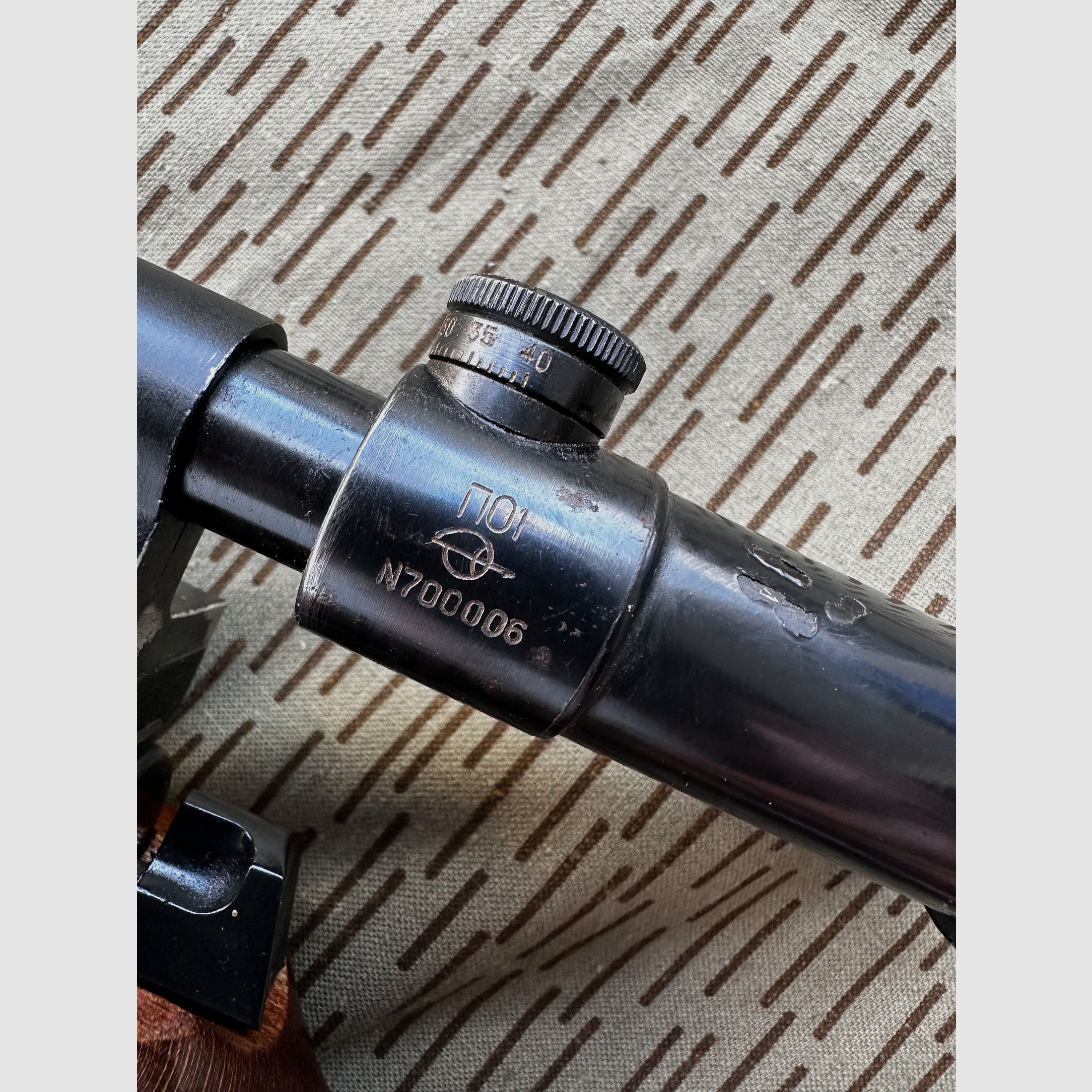 Fusil à air comprimé Haenel 311 État impeccable RDA Rare