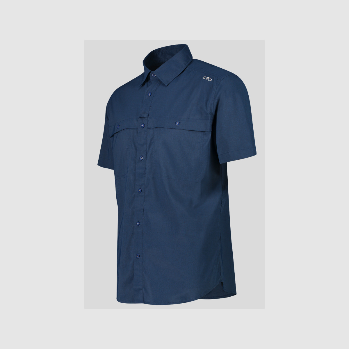 CMP heren kortarmshirt van stretchmateriaal