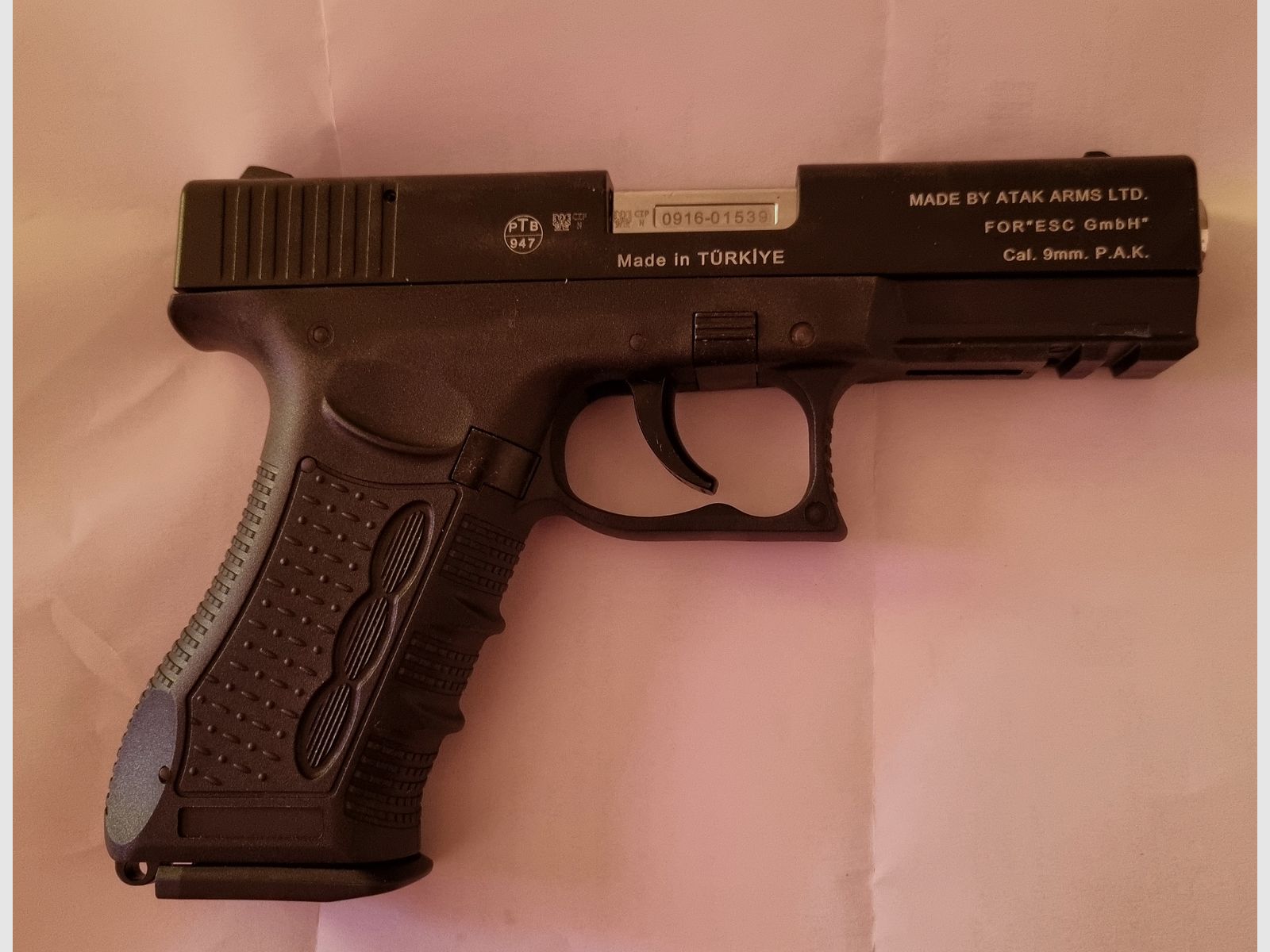 Schreckschuss & Gaspistolen __ ZORAKI 917__ 9mm P.A.K.