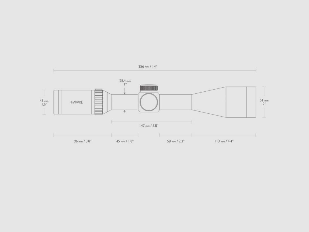 Hawke Vantage 4-16x44 SF Scope, image 8 of 8