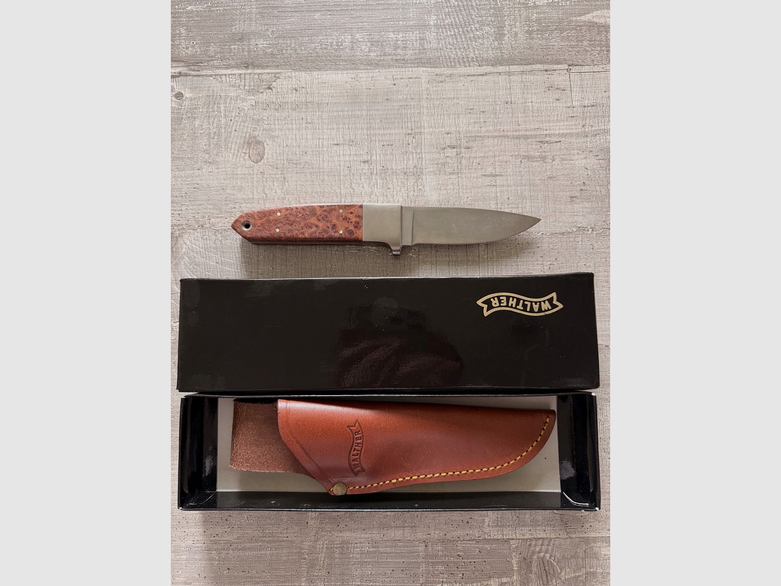 Walther Vintage cuchillo de caza, imagen 2 de 3