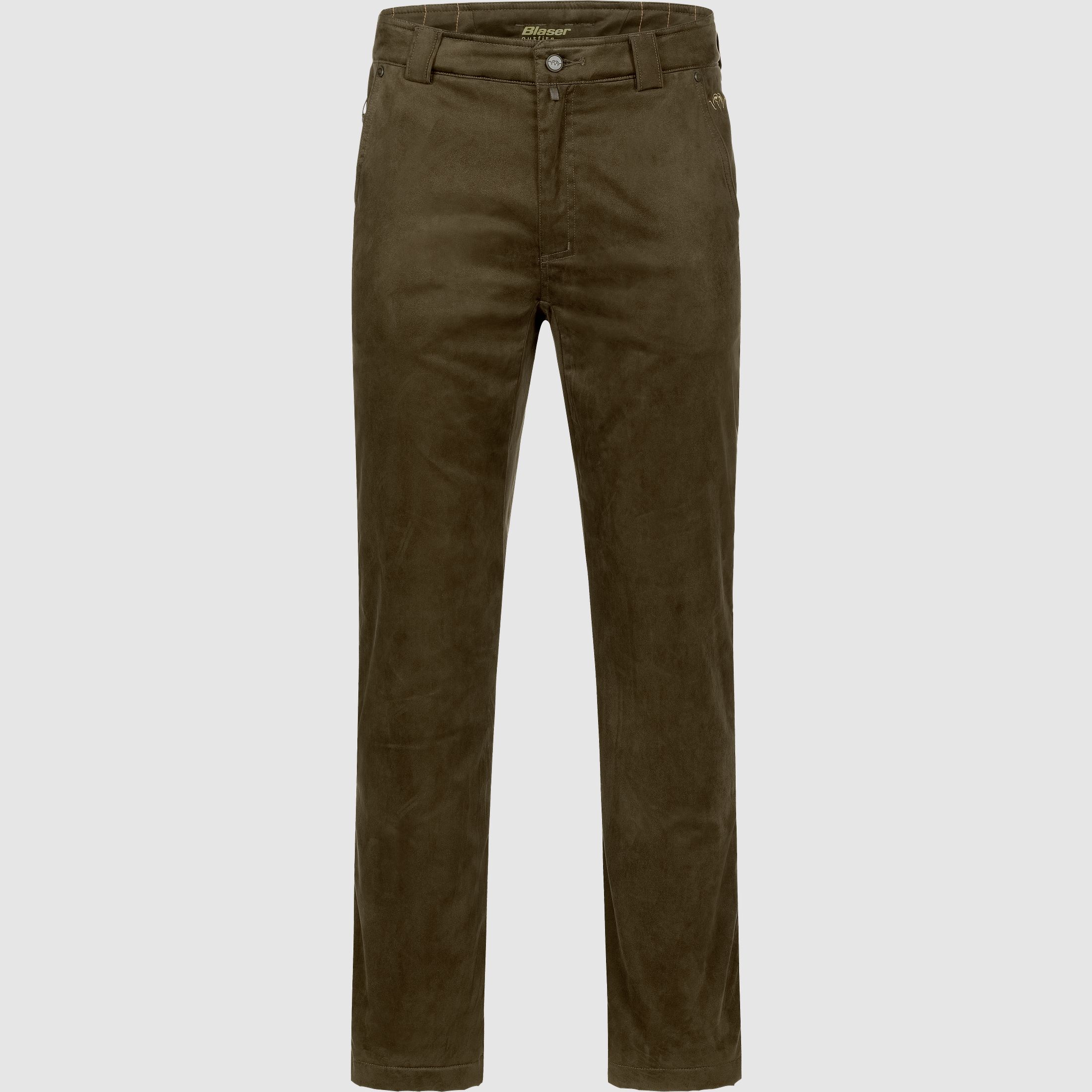 Herren Marlon Suede Hose Dunkelbraun Dunkelbraun 46