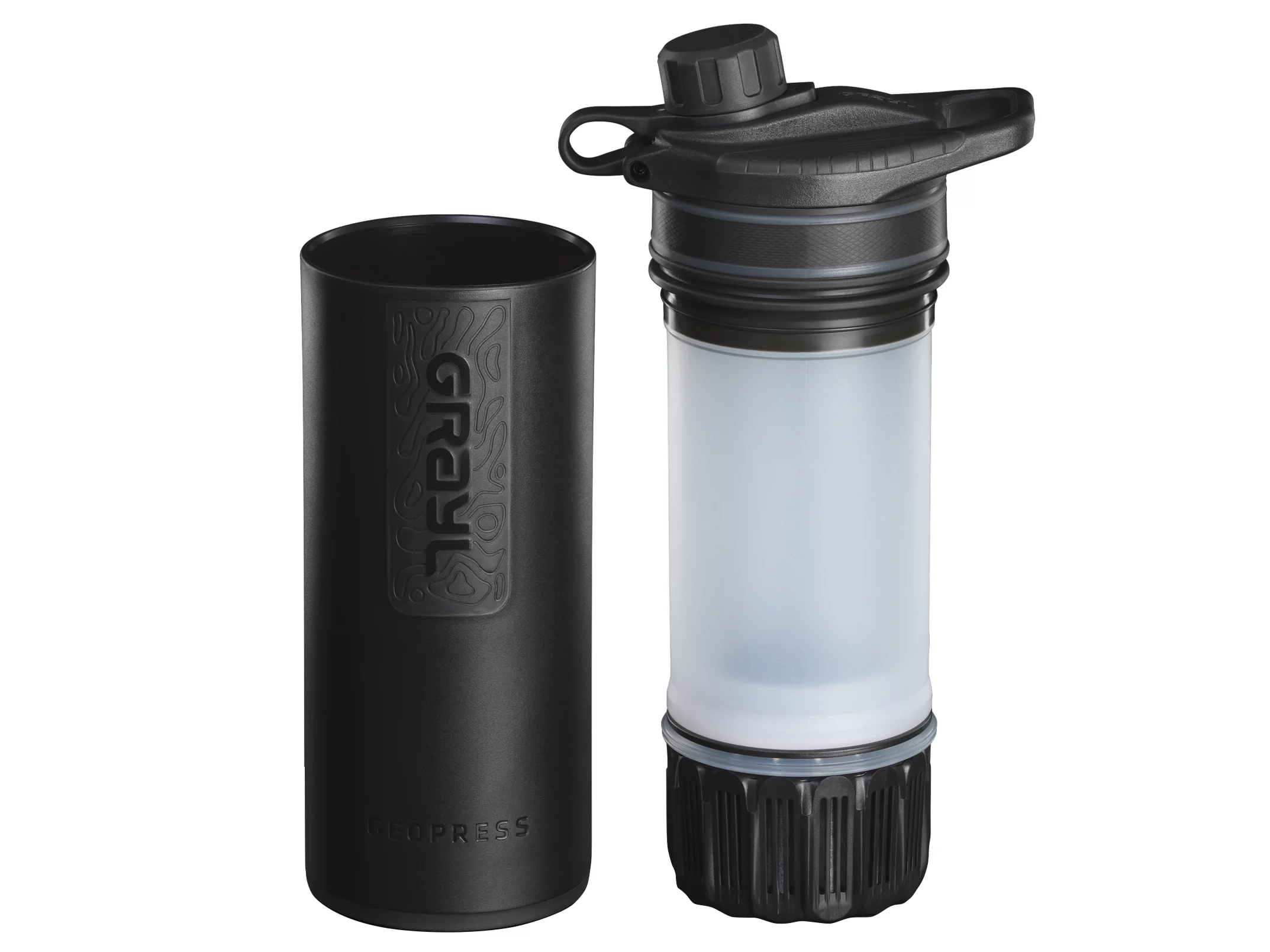Grayl GeoPress water filter bottle black (400-COV/411-COV), image 4 of 12