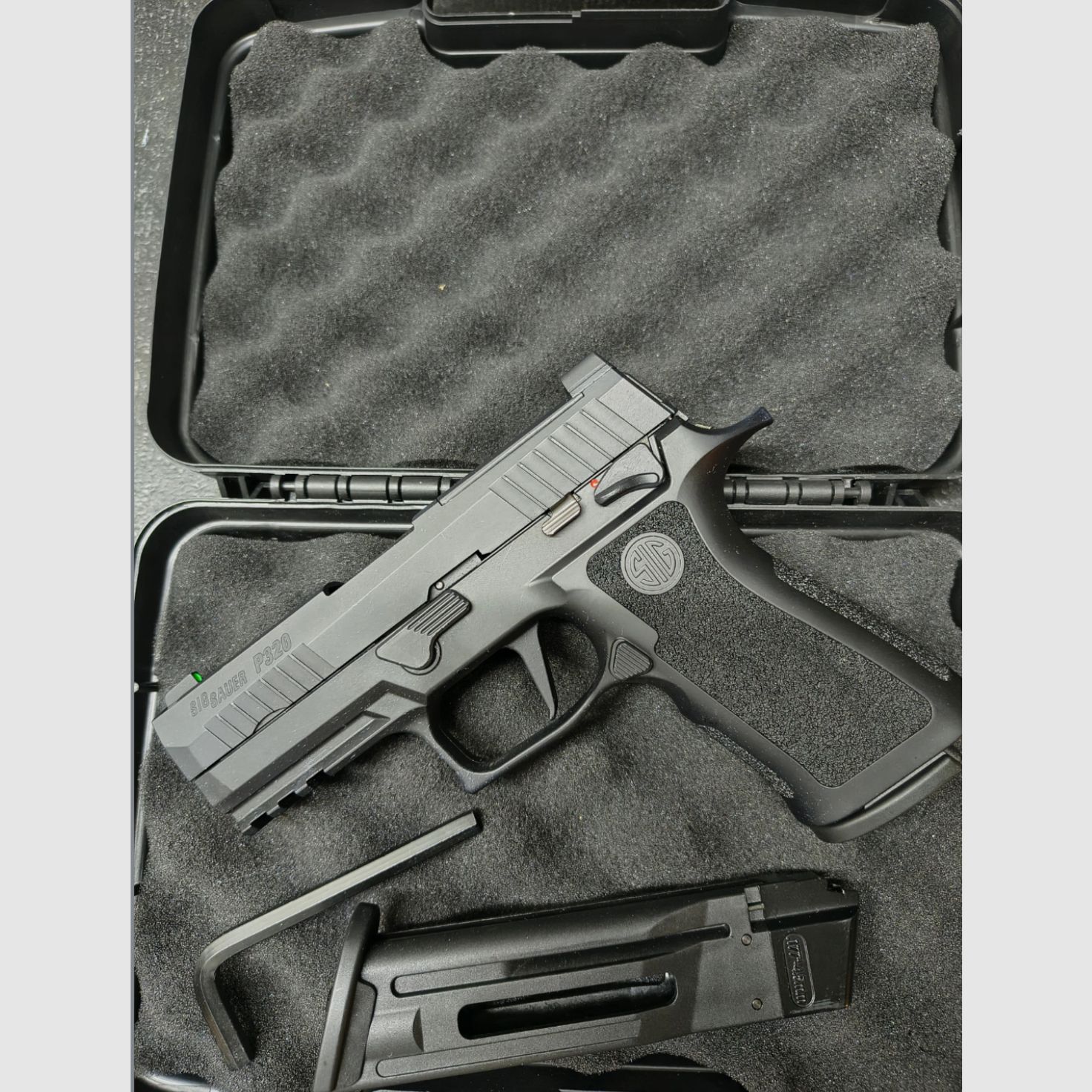 SIG SAUER P320 X-CARRY CO2 pistola segundo cargador