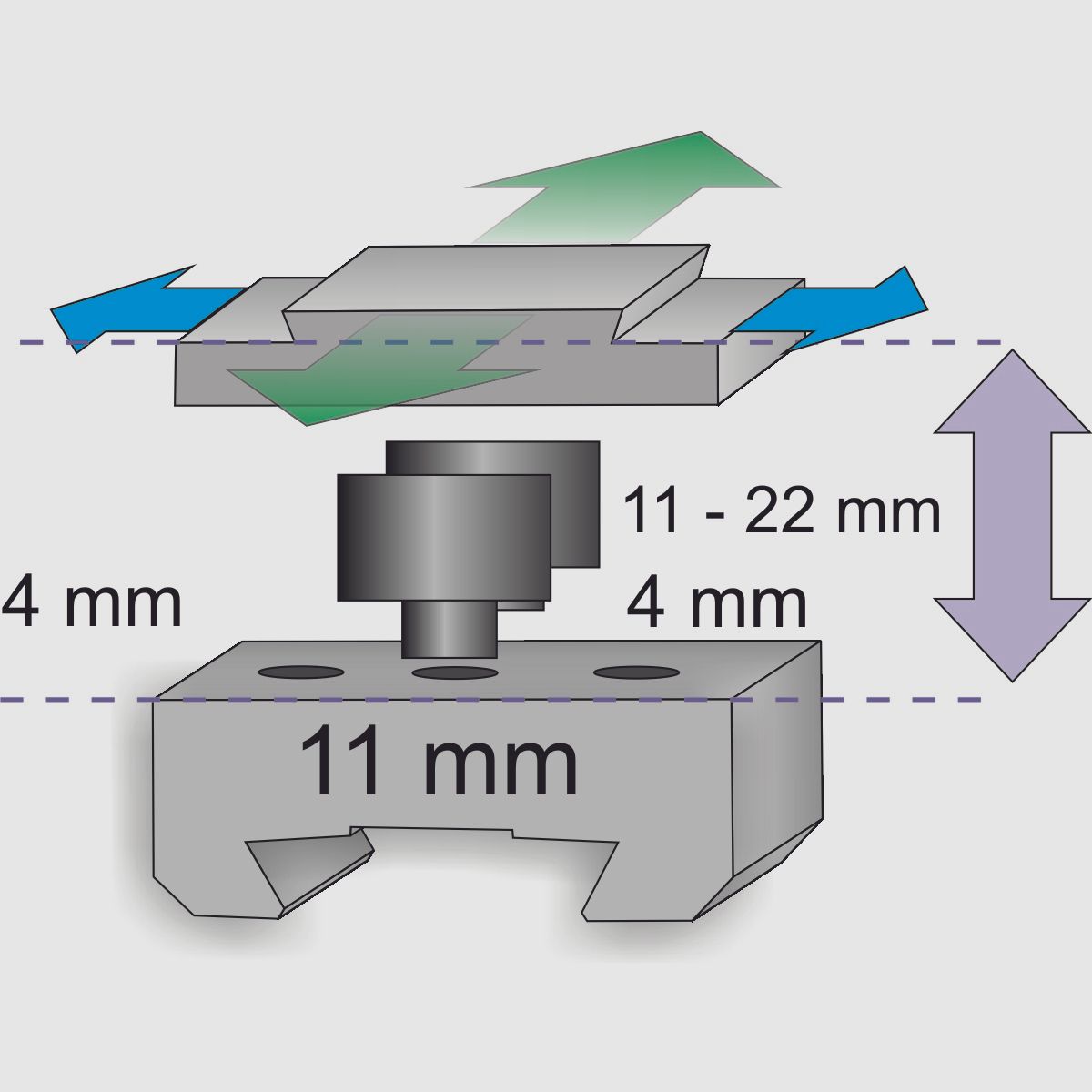Visierlinienerhöhung Club