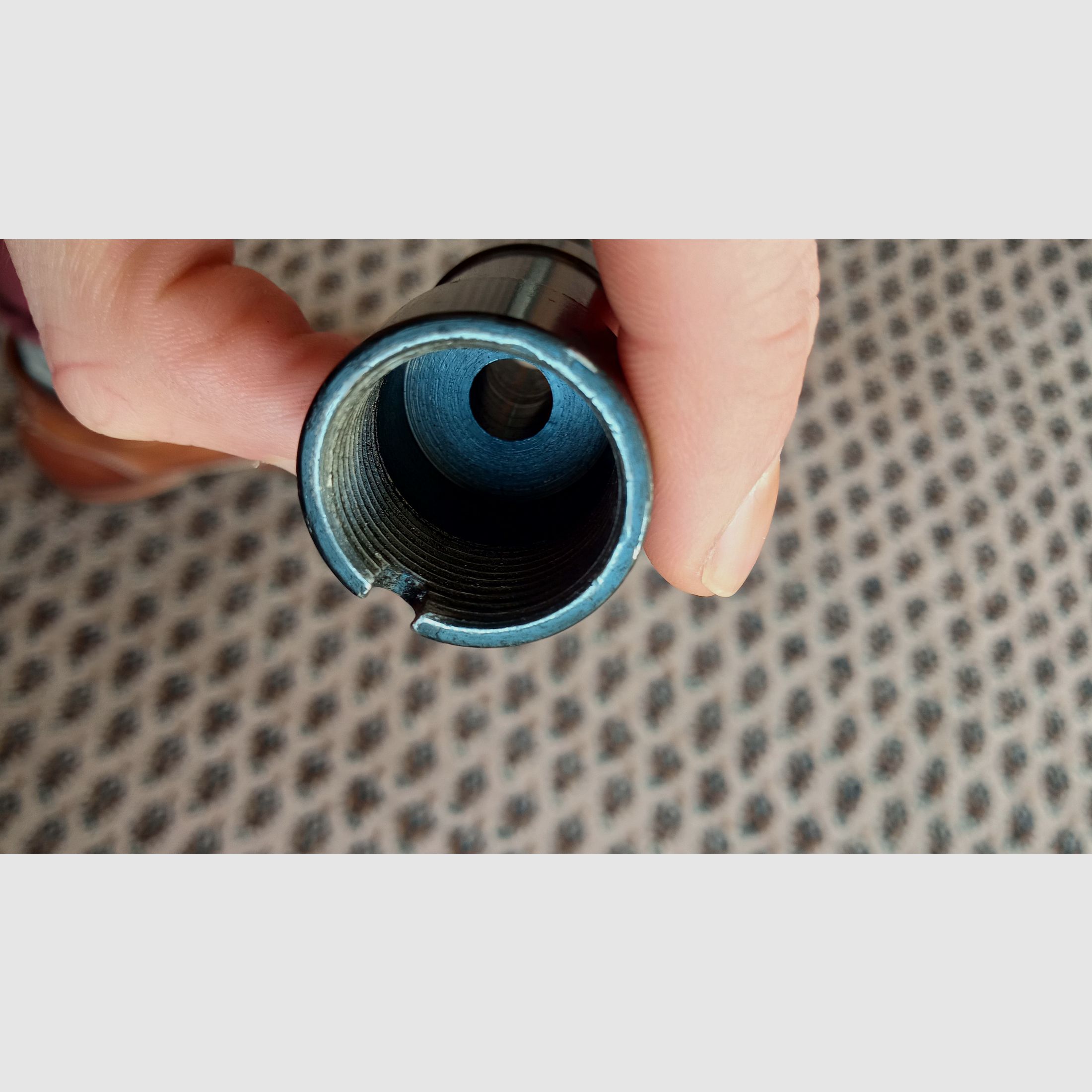 AKS-74u acciaio finto freno di bocca / booster di bocca // Krinkov amplificatore di rinculo freno di bocca 24x1,5 mm filettatura metrico RH / Yunker