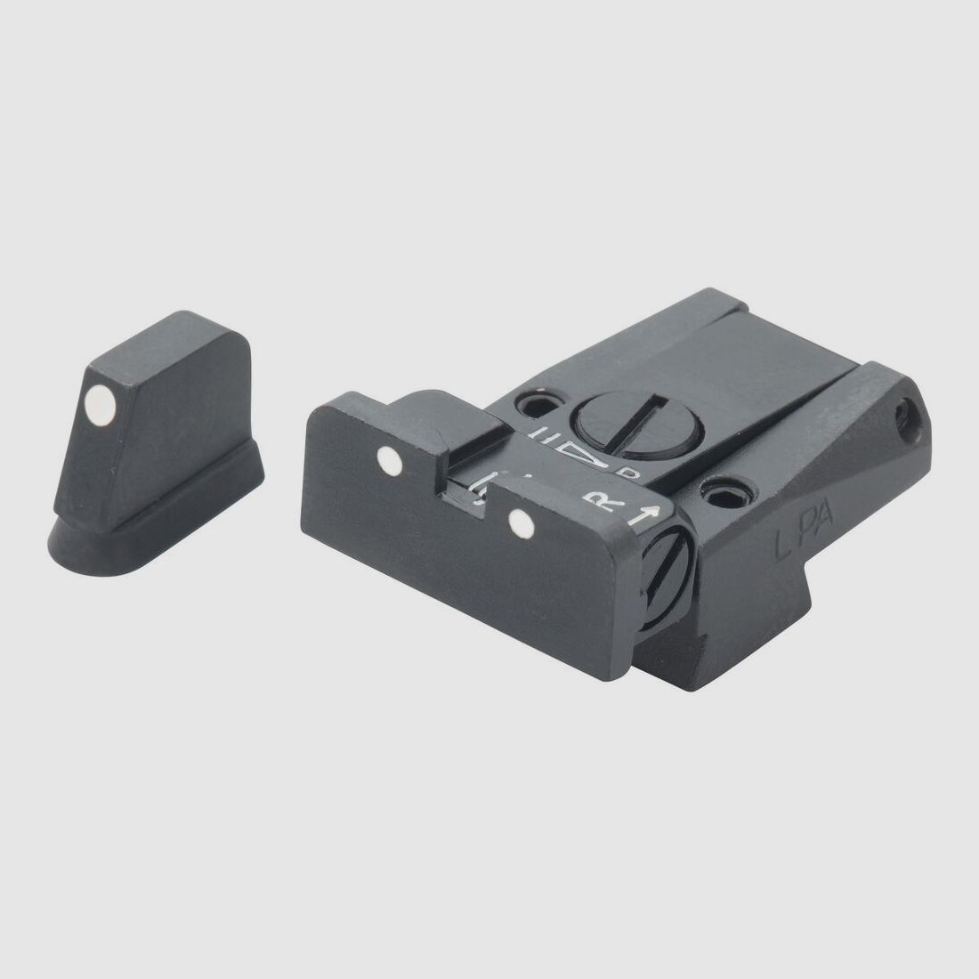 LPA Sights Visier-Set SPR voor CZ 75, 75B, 85 3-Dot
