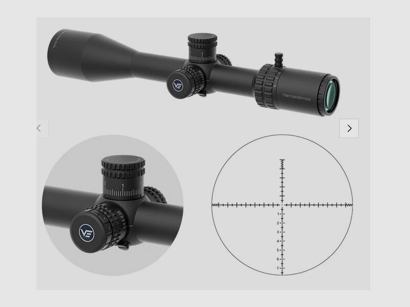 CZ KK-Repetierbüchse 457 Ergo BM mit Zielfernrohr Vector Optics SCFF-61 Orion Pro Max 6-24x50 MIL HD FFP