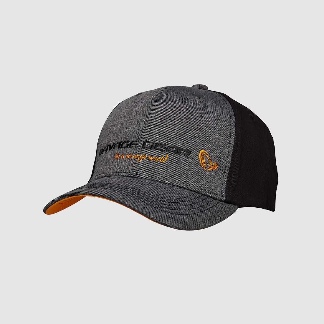 Strike Cap Onesize Grey Melange/Black