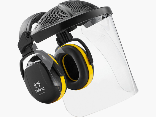Hellberg combinaison de protection auditive et faciale Secure 2 en polycarbonate