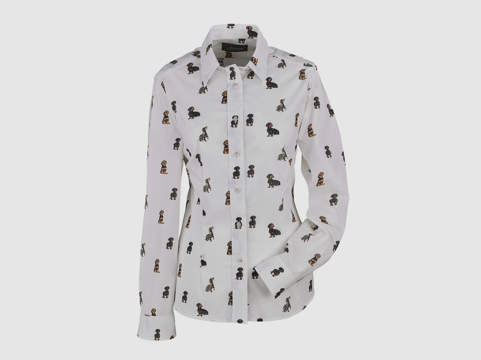 Skogen Lange Mouwen Blouse Teckel