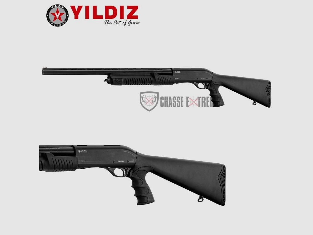 Pumpflinte YILDIZ YP12SCT Taktisch 61cm Kal 12/76, Bild 6 von 6