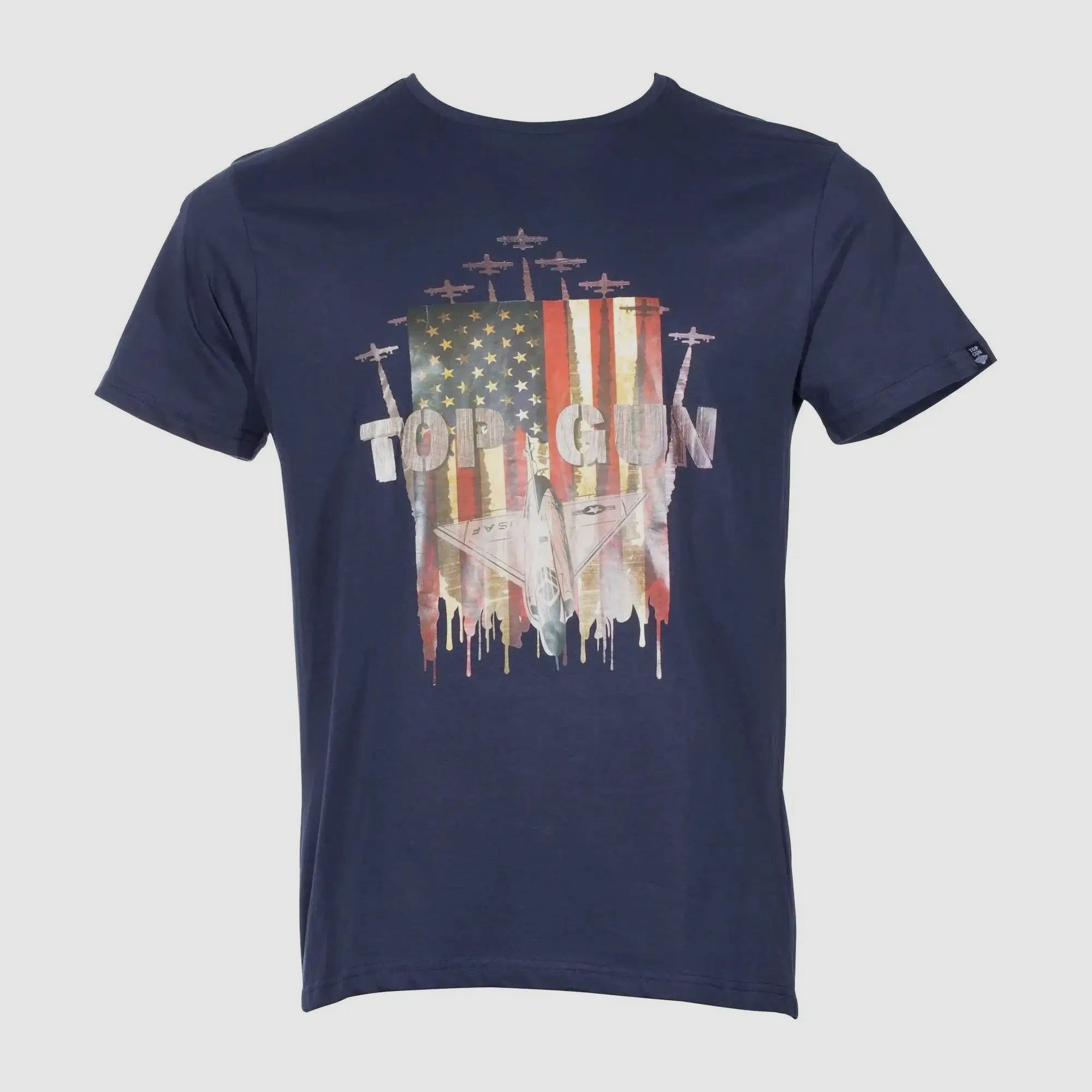 Mil-Tec T-Shirt USAF - Azul / S Hombres