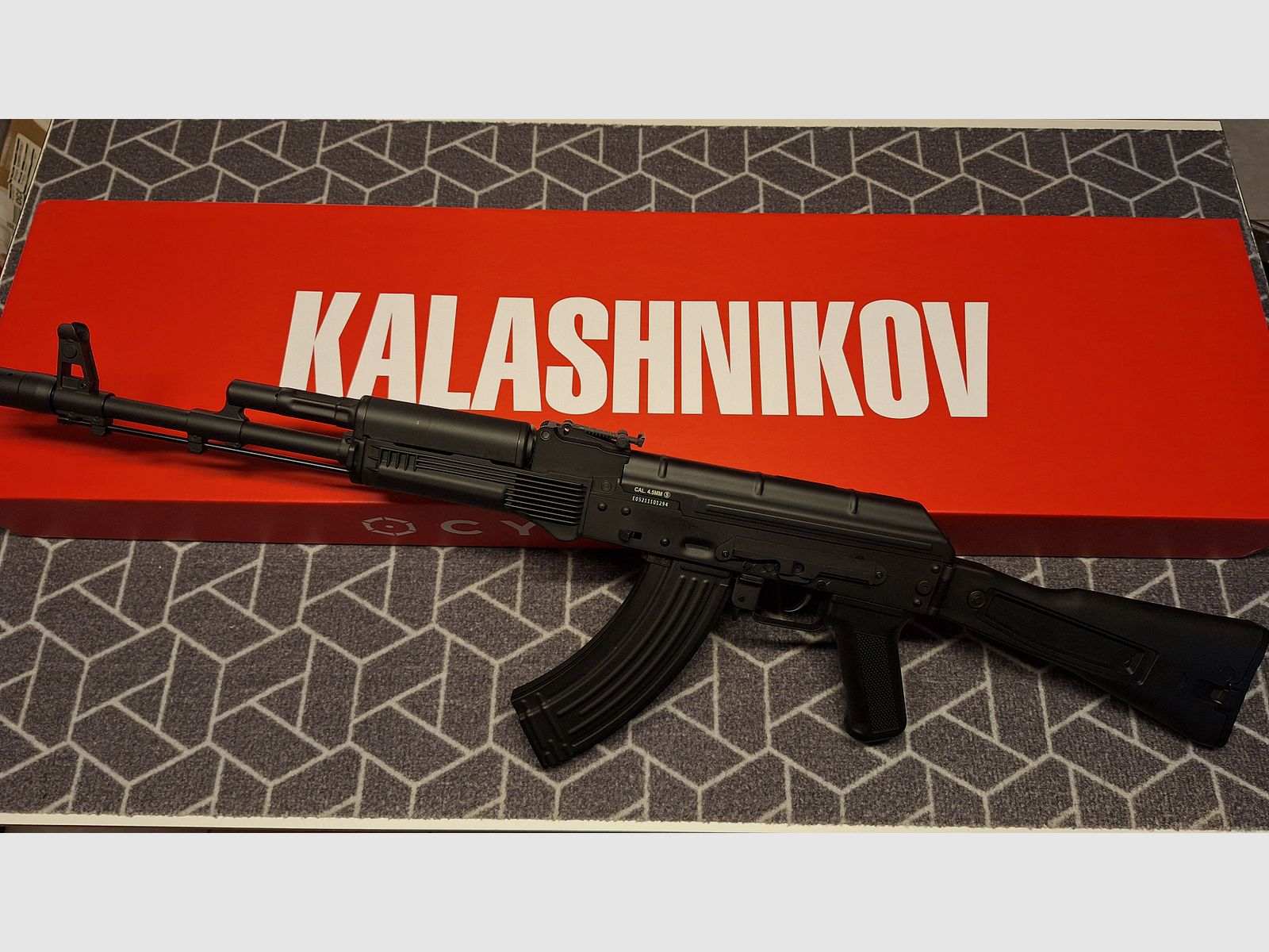 Kalashnikov AK101 G.S.G. Carabine à air Co2 4,5 mm - NEUF !