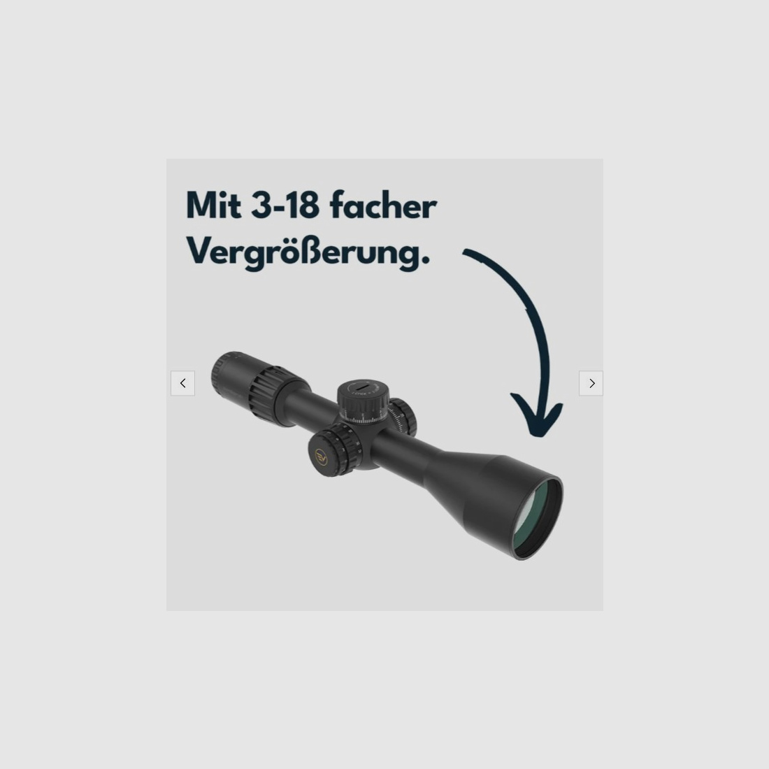 Vector Optics SCFF-64 Taurus Zielfernrohr 3-18x50 FFP GenII - Montage für 21mm Picatinny/Weaver