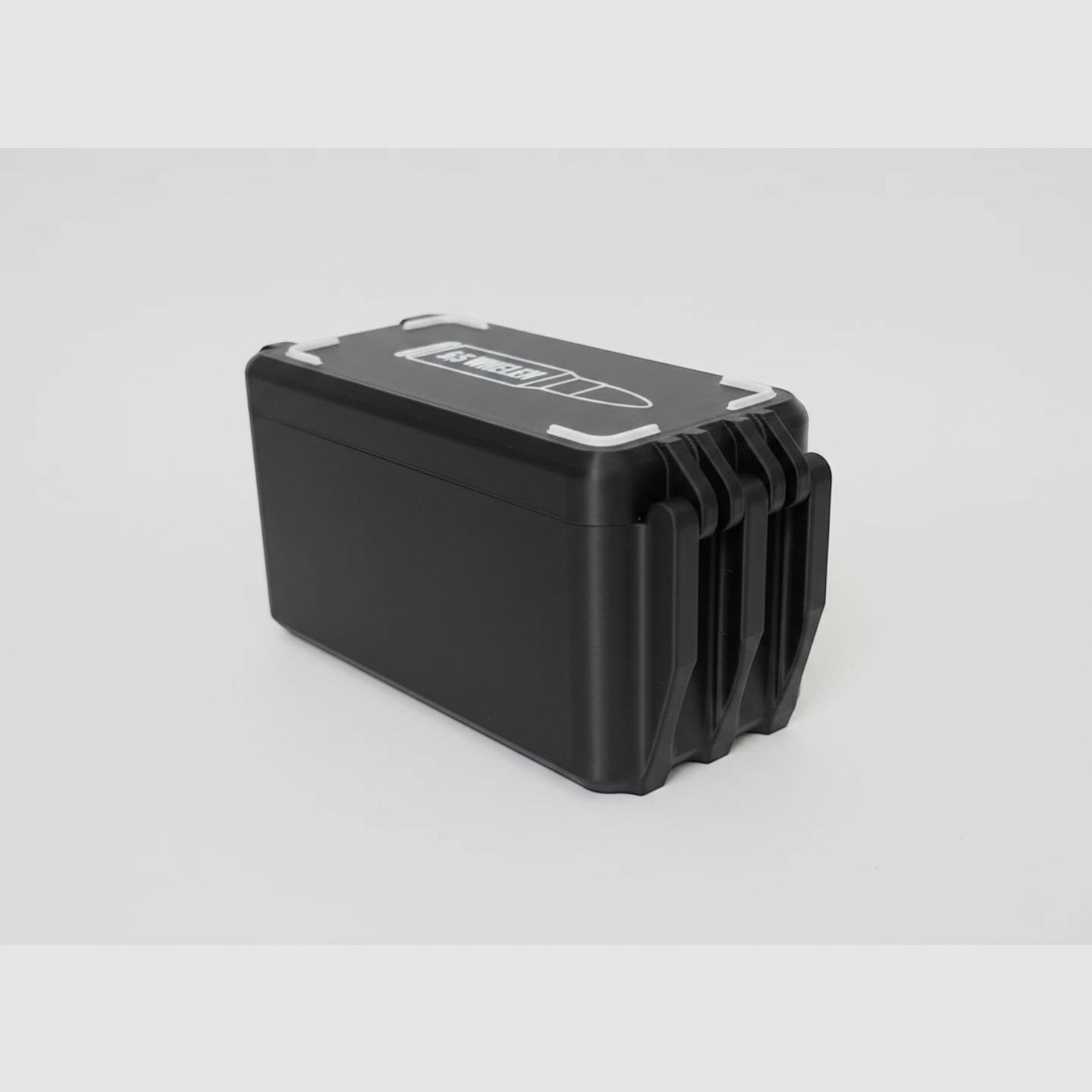 Filamelt Munitionsbox / 35 Whelen / 'Klapp- / Rastdeckel' / Patronenbox, Ammo Box