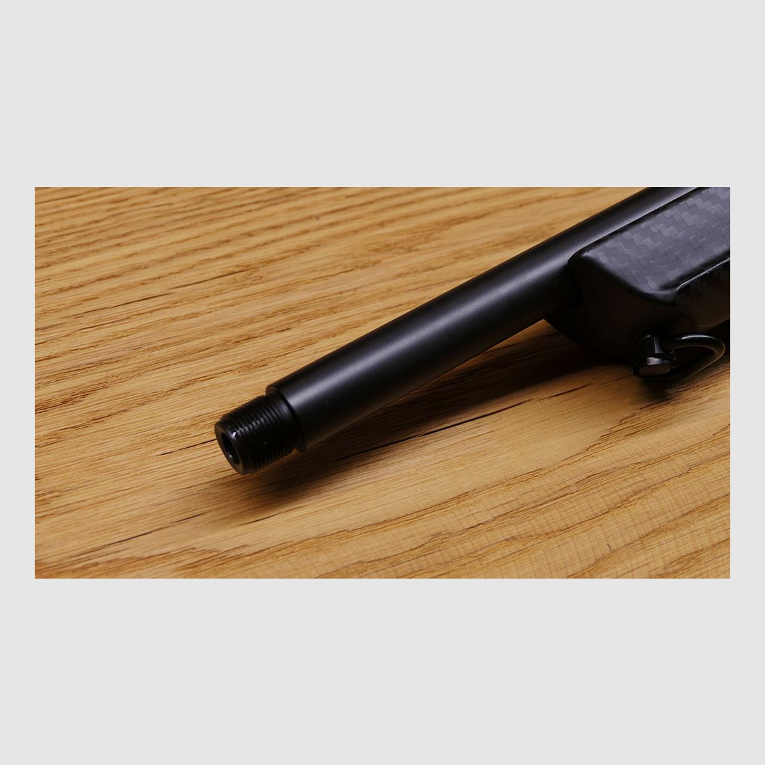 Blaser R8 with FBT carbon stock / .308 Win. / 47cm barrel length / M15x1 / FBT INCA 44Ti silencer / TOP