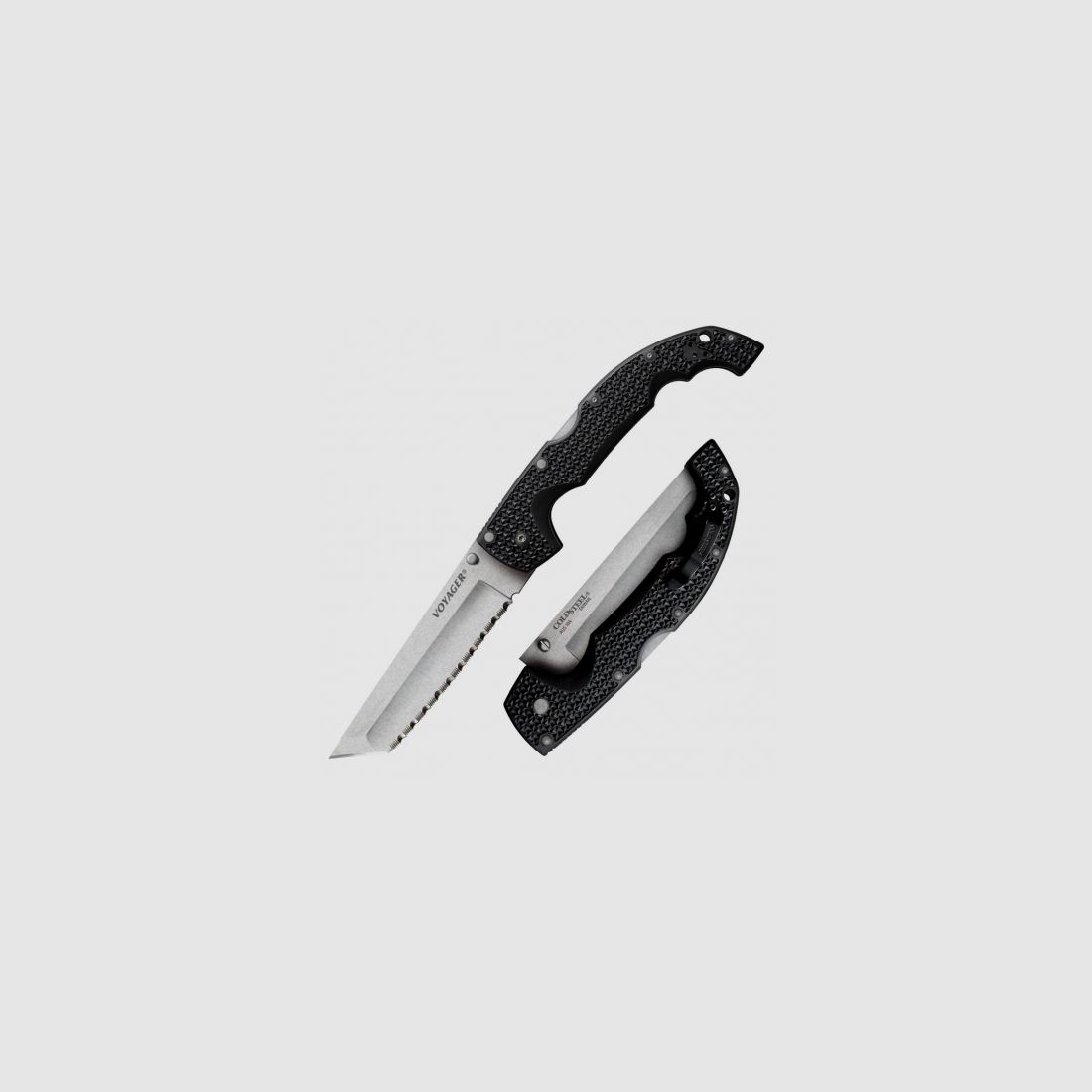 Cold Steel Voyager XL - Savtakket klinge - Foldekniv