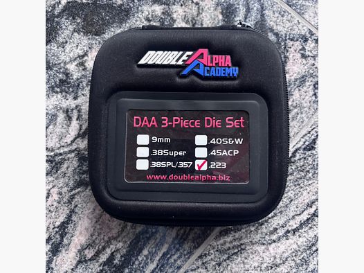 Molds mold set 223 rem. Double Alpha Academy