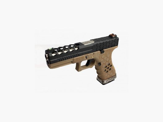 Replik GBB VX0111 hex cut Tan/Schwarz