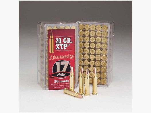 Hornady .17 HMR XTP 20 gr - 50 Uds.