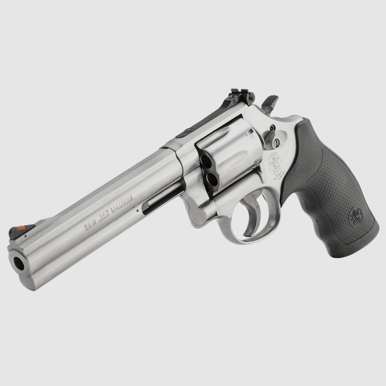 Smith & Wesson Model 686 Distinguished Combat Magnum® S/S Satin .357 Mag, .38 Spl +P 6in 6rnd DA/SA, immagine 4 di 6