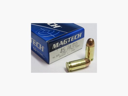 MAGTECH 45 AUTO 230GR FMJ X50