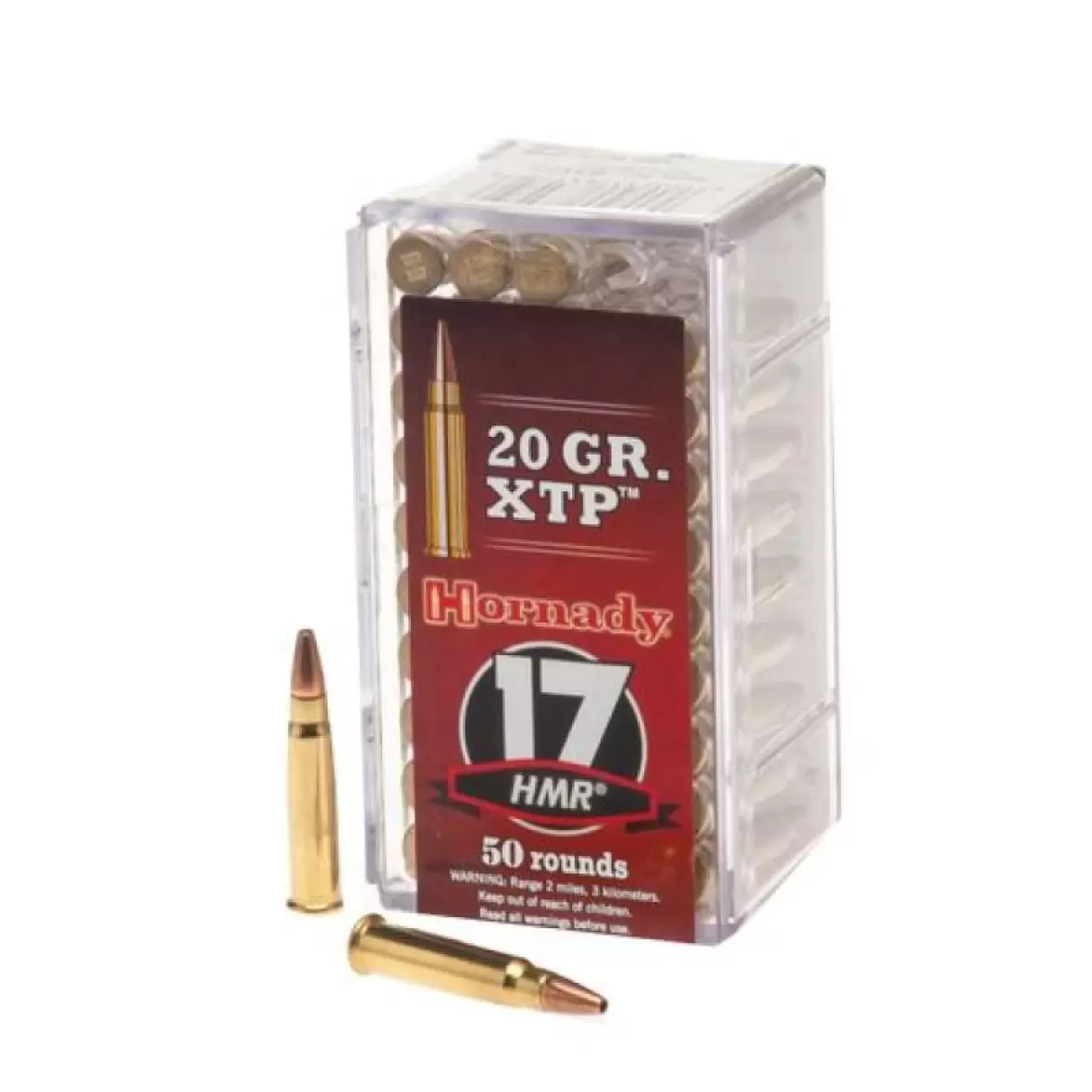 Hornady XTP .17 HMR 20 grains/1,3 gram