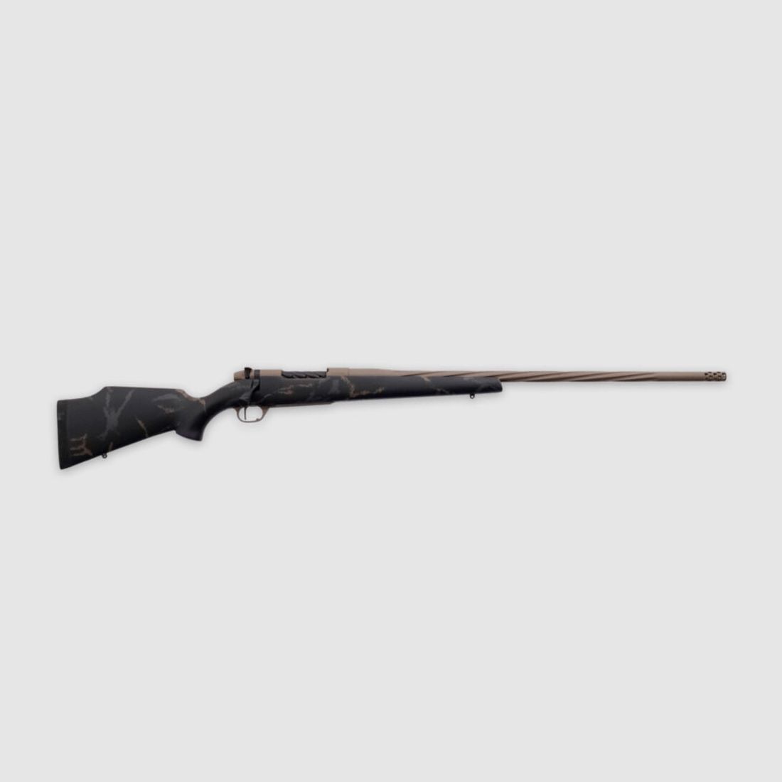 Weatherby MARK V ACCUMARK LTD. .257 WEATH MAG 26"/66CM SPIRALE FLUTTATA FDE CERAKOTE 5/8"-24