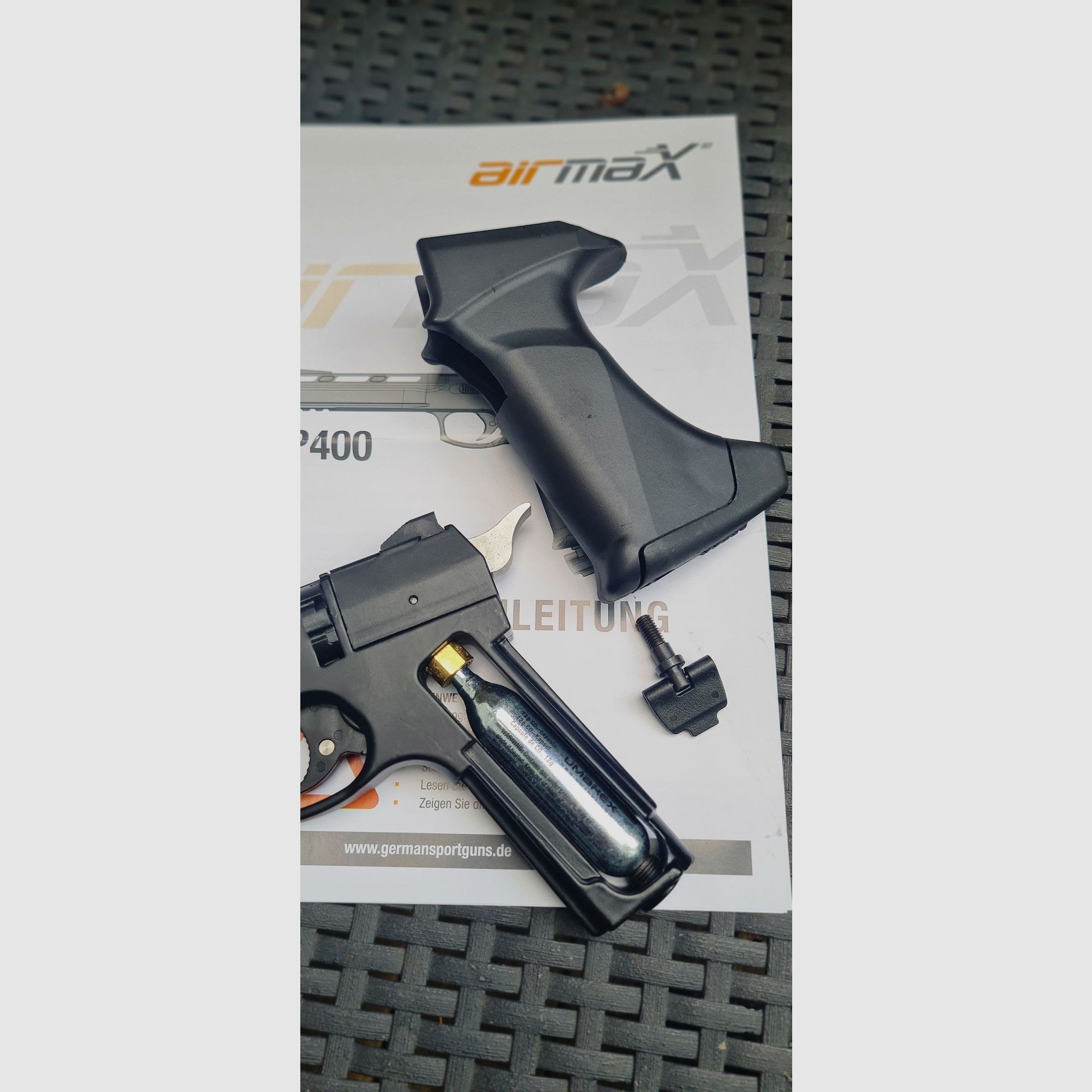 Neue Co2-Waffe  CP400  