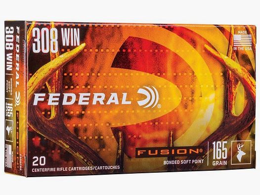 Federal .308Win Fusion - 165gr/10,69g (a20)#F308FS2