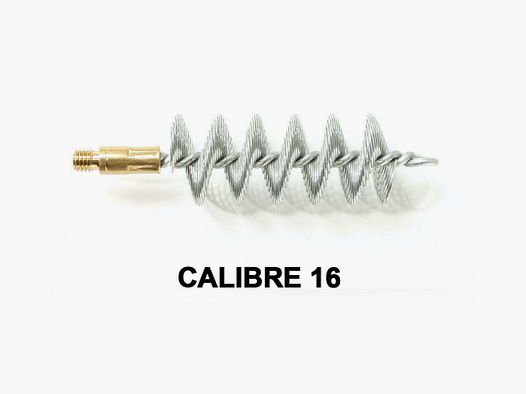 Ecouvillons acier spirale calibre 16 - Vendu à l'unité
