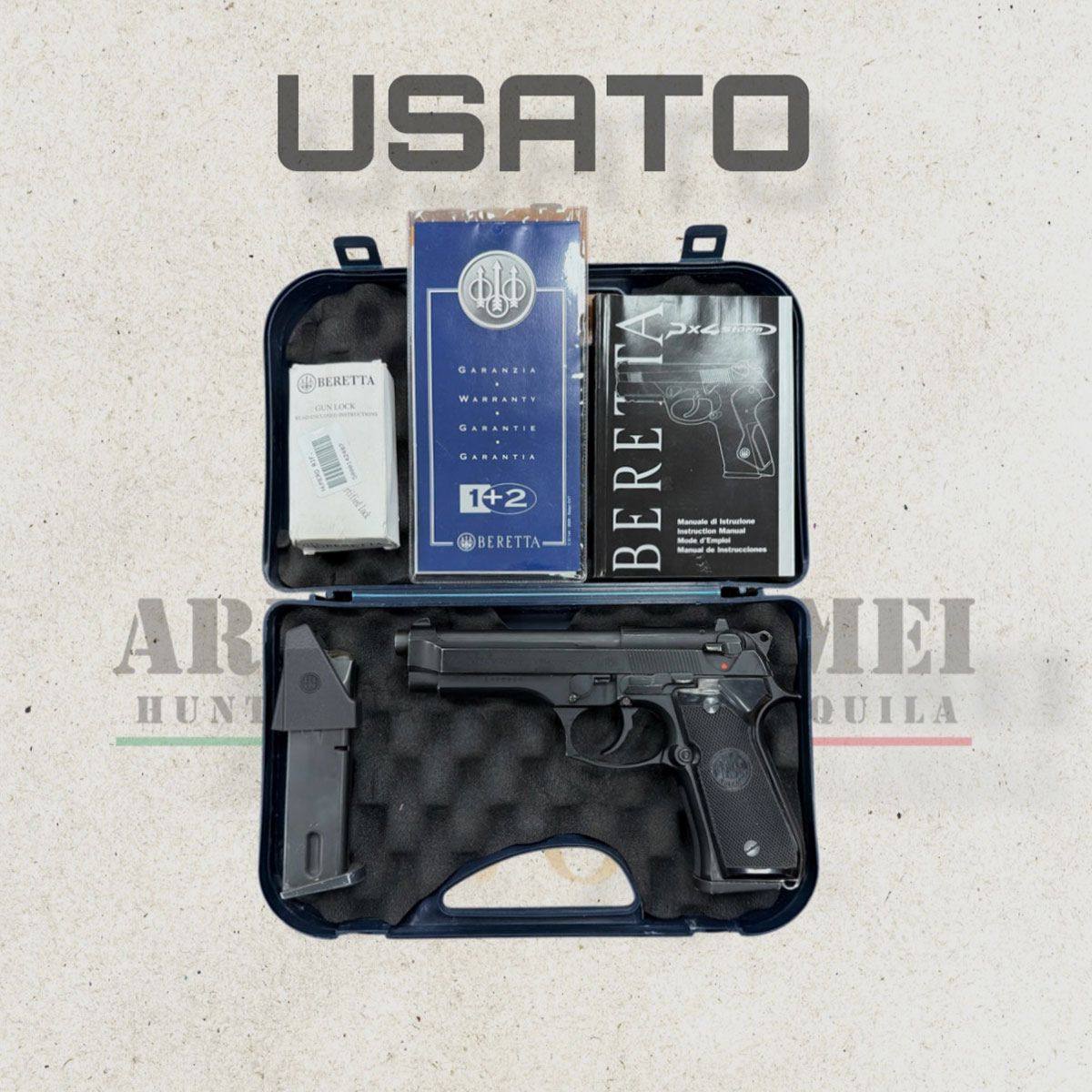 GEBRAUCHT – PISTOLE – BERETTA MOD. 98F Kal. 9×21, Bild 4 von 4