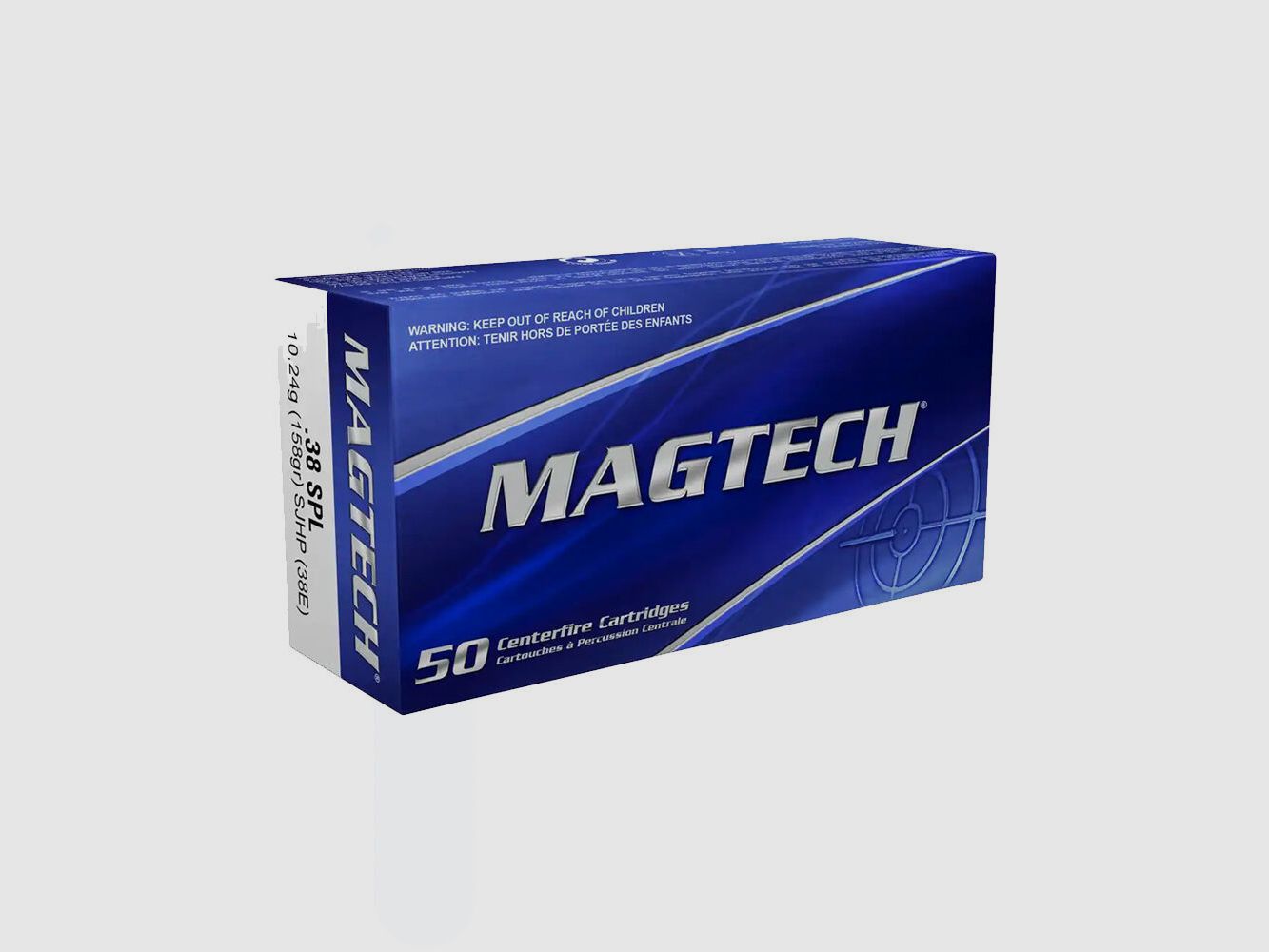 MagTech SJHP 158grs 50St .38Special