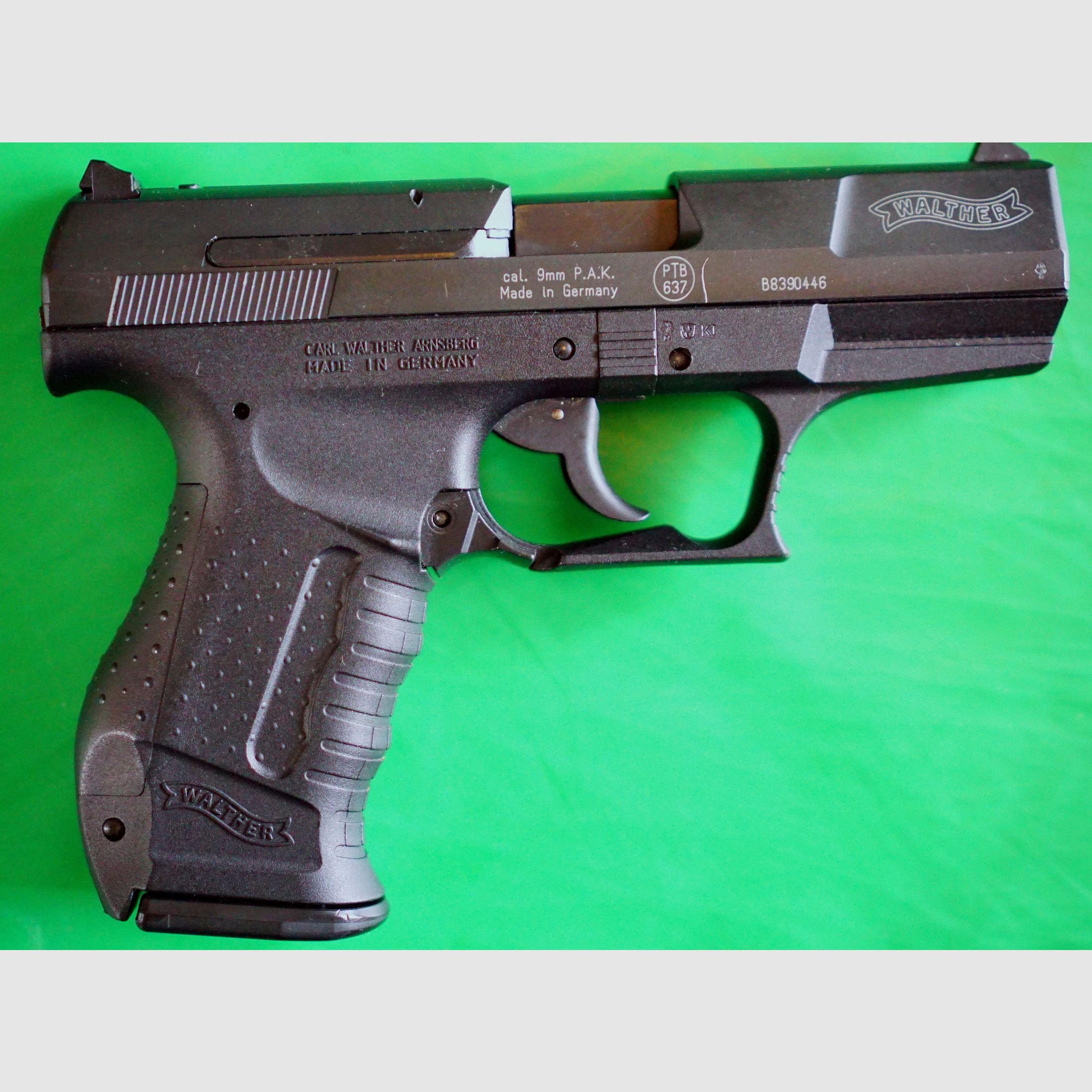 Walther P99 Schreckschuss Pistole 9mm P.A.K. (PTB 637)