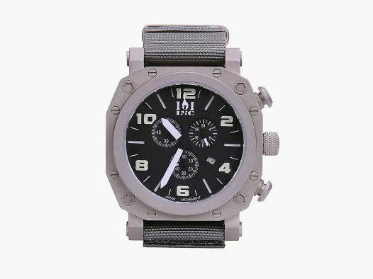 Uhr Special Ops von 101 INC mit Nylonband und Koffer