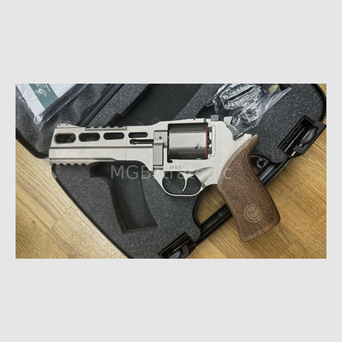 Chiappa Rhino 60DS Hunter 6 Zoll 357Mag Nickel Plated