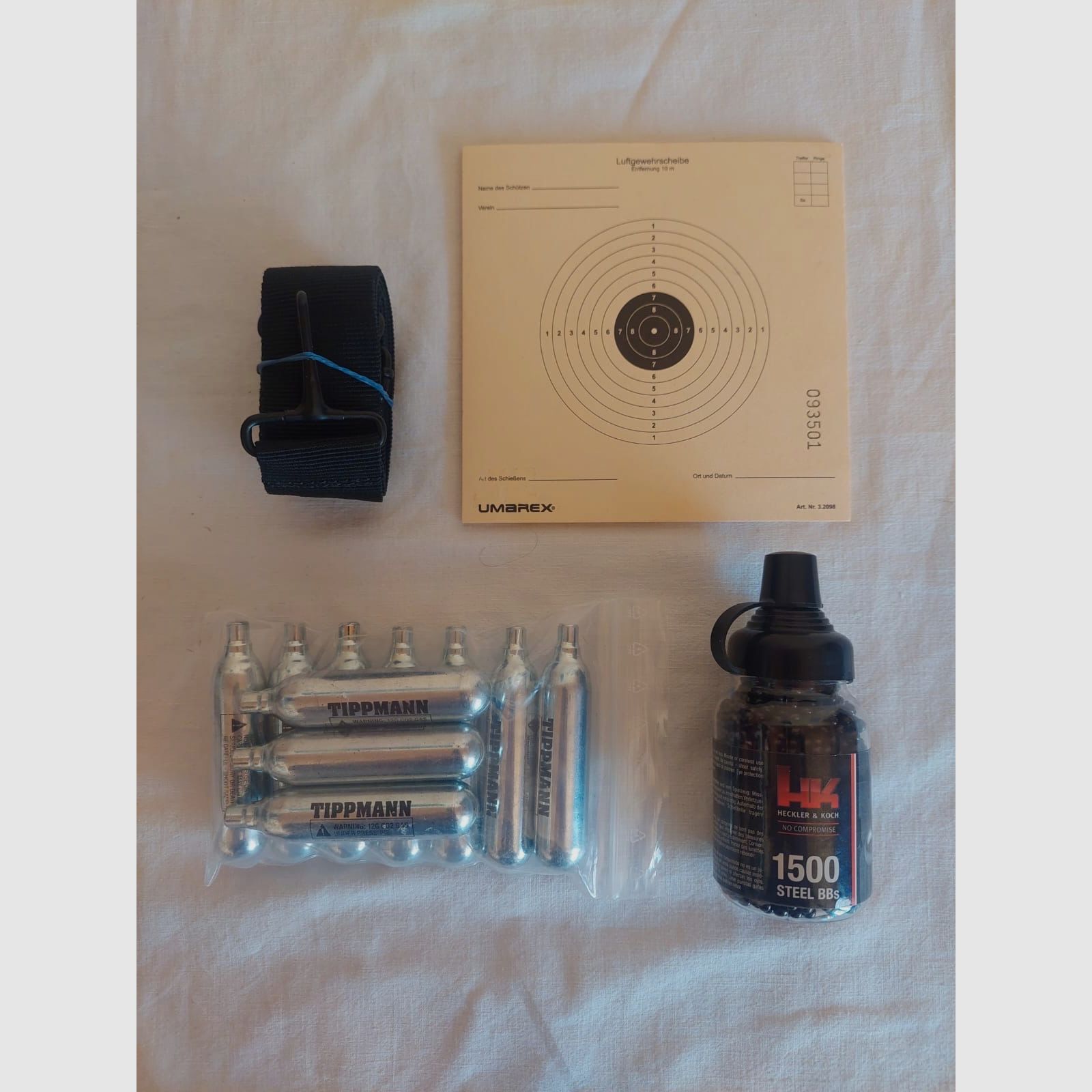 HK MP5K PDW Co2 BB 4,5 mm Set