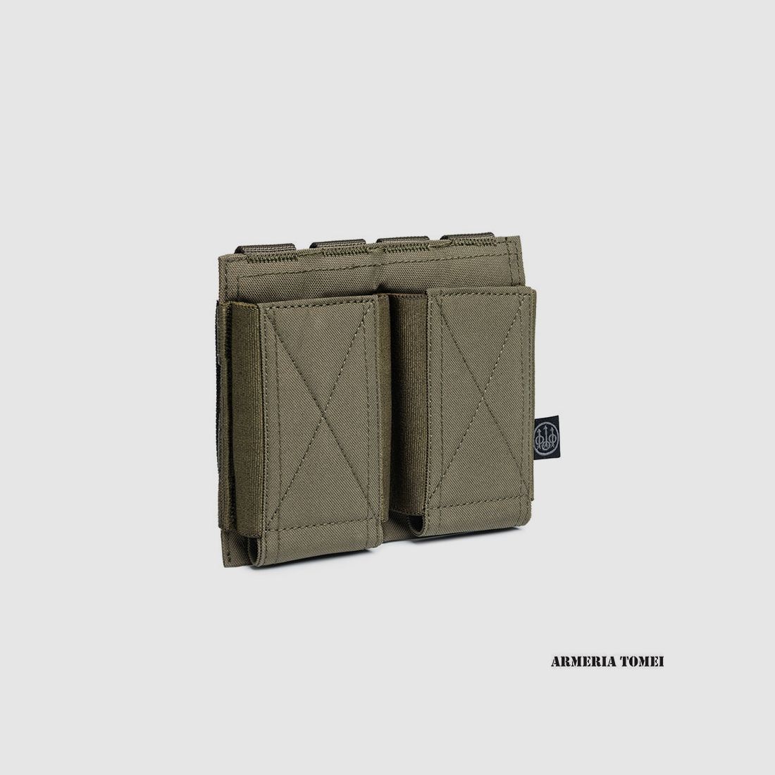 BERETTA – FUNDA DE CARGADOR ABIERTO DOBLE 5.56/223 REM Green Stone, imagen 1 de 3