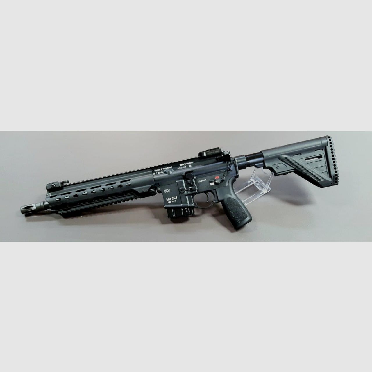 Heckler & Koch MR223 A3 version 11" barrel length caliber .223 Rem. Semi-automatic rifle