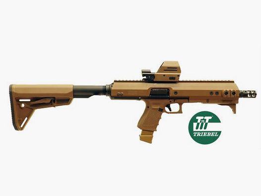 Pistolet GLOCK (d'occasion) Mod. 19 Gen4 & NORLITE 9mmLuger -CERAKOTE FDE (1B)