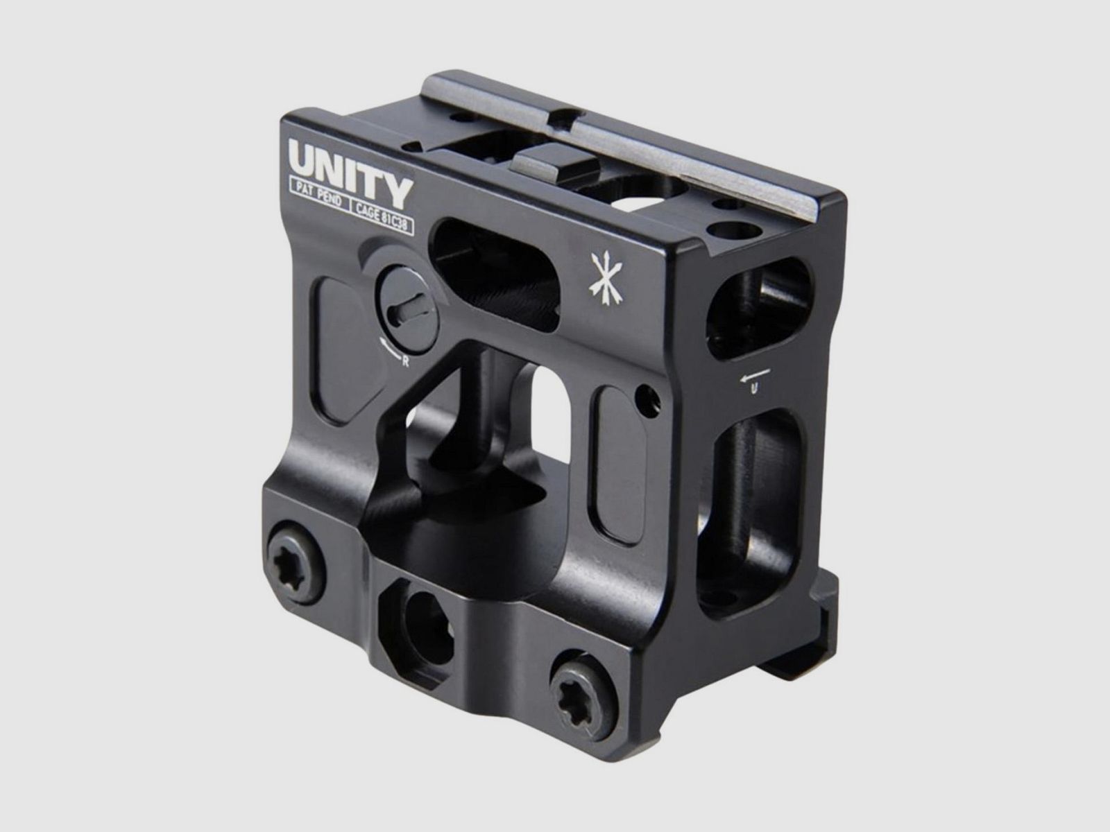 Unity Tactical FAST Aimpoint Micro Mount / Nero