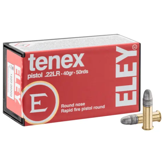 Eley Tenex Pistolenpatronen Kaliber 22 LR