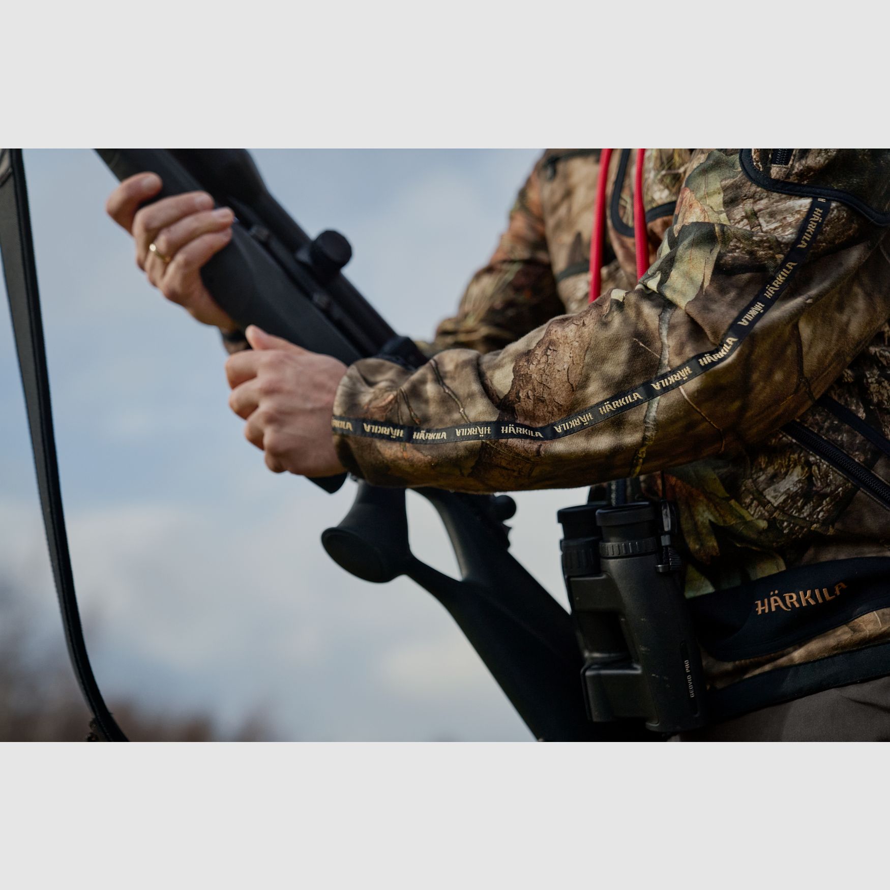 Härkila Mossy Kamko WSP Fleece Jacket - MossyOak®Break-up Country®/Black, image 7 of 10